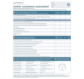 Airway Clearance Assessment